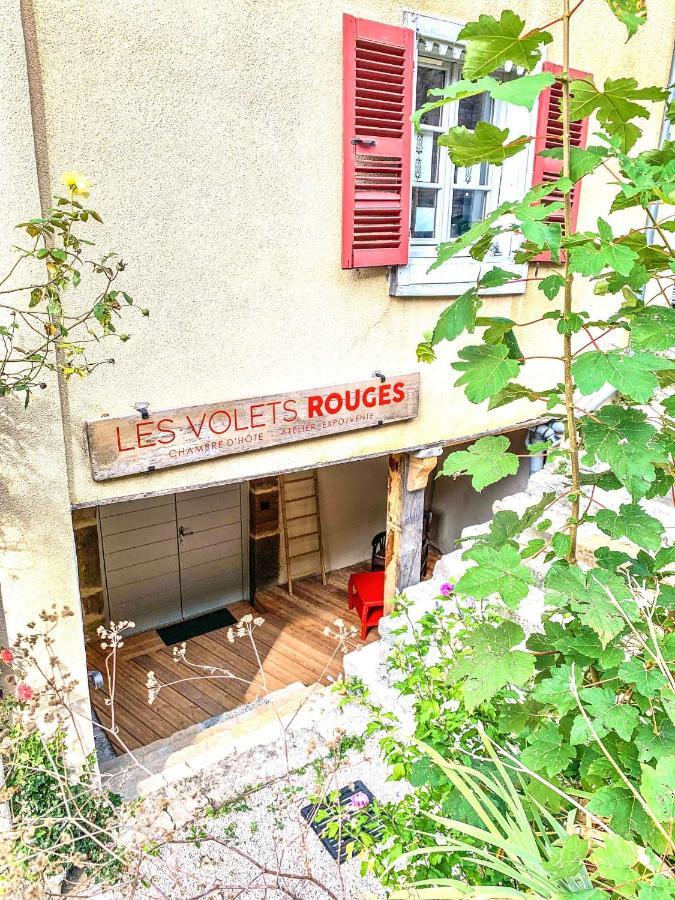 Bed and Breakfast Les Volets Rouges Arbois Exterior foto